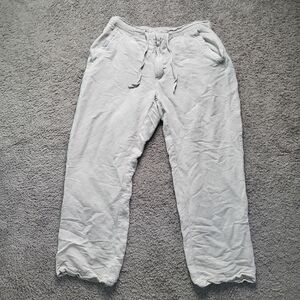 Cubavera Cream Linen Pants